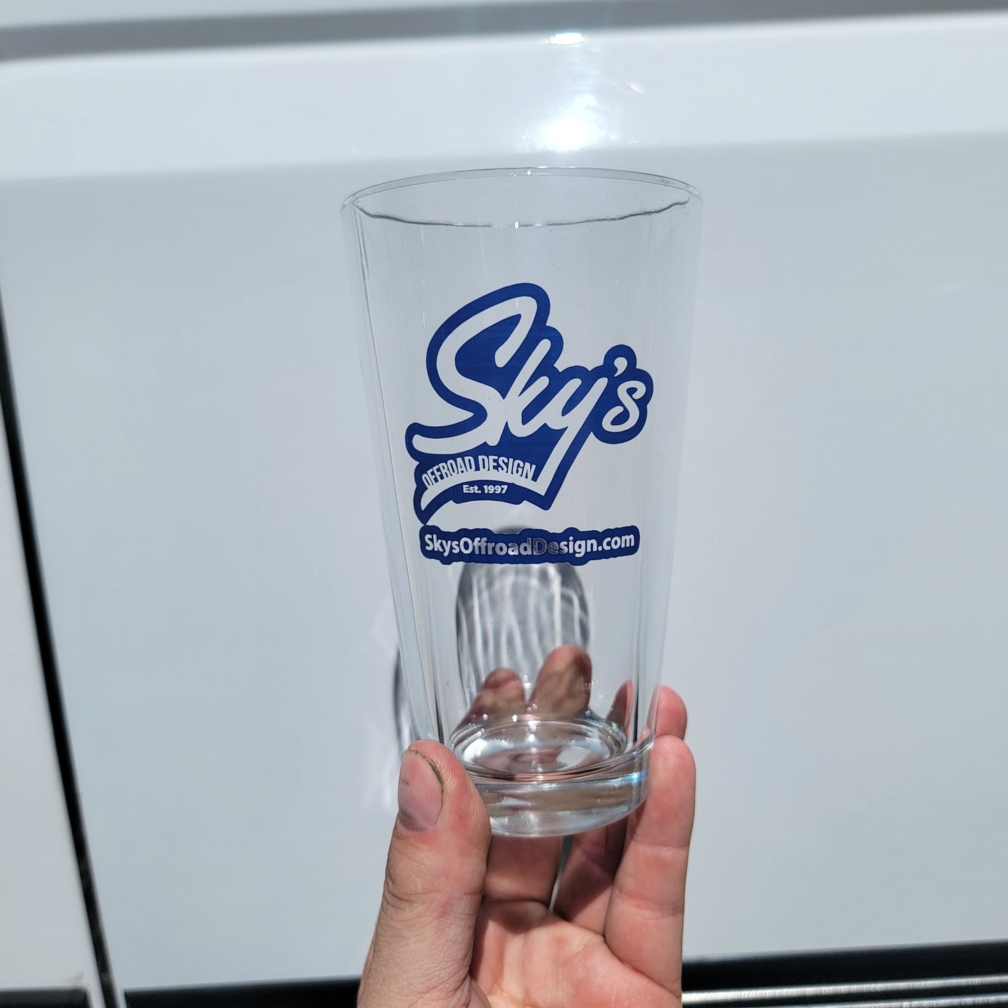 Sky's Pint Glass