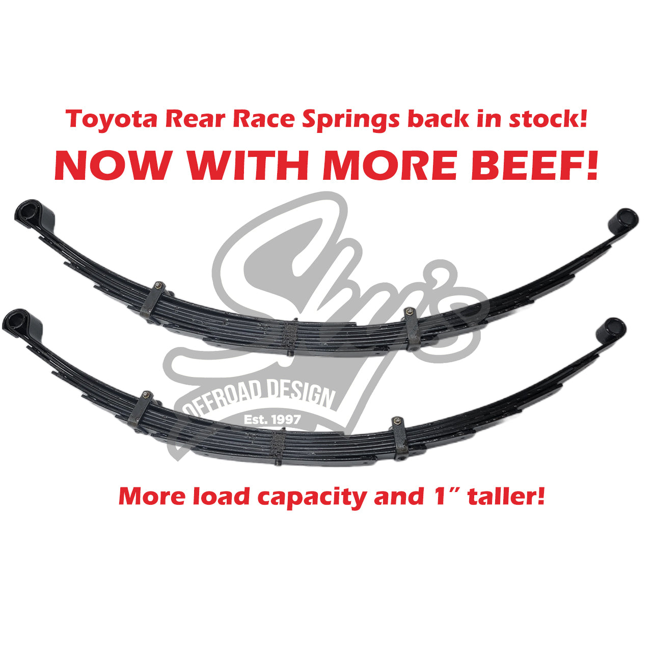 Toyota 5" Rear Leaf Springs