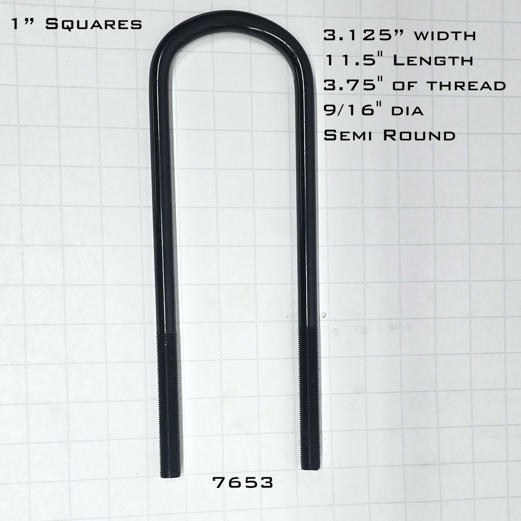 Ford Super Duty Semi Round U-Bolt Kits