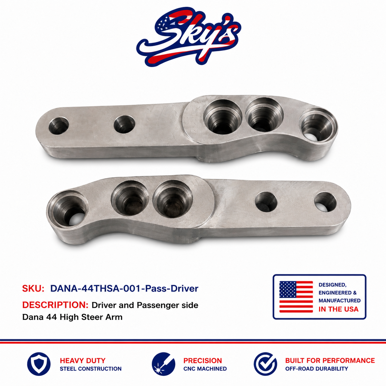 Dana 44 High Steer Arm