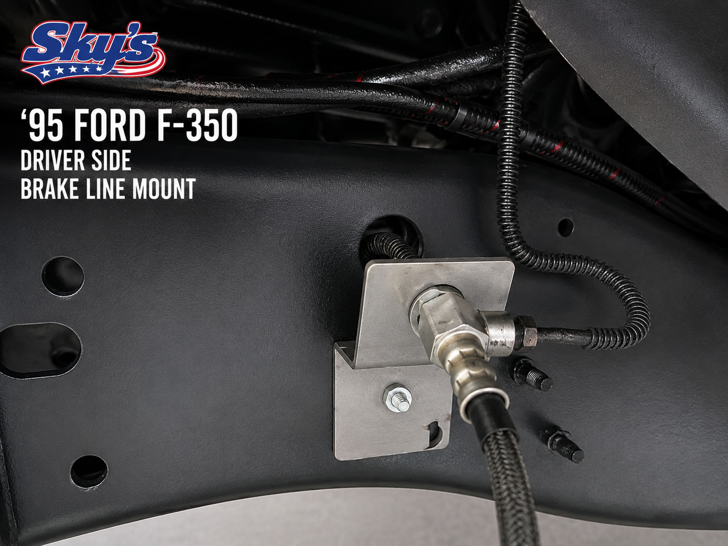 85-97 F-Series Dana 60 Brake lines