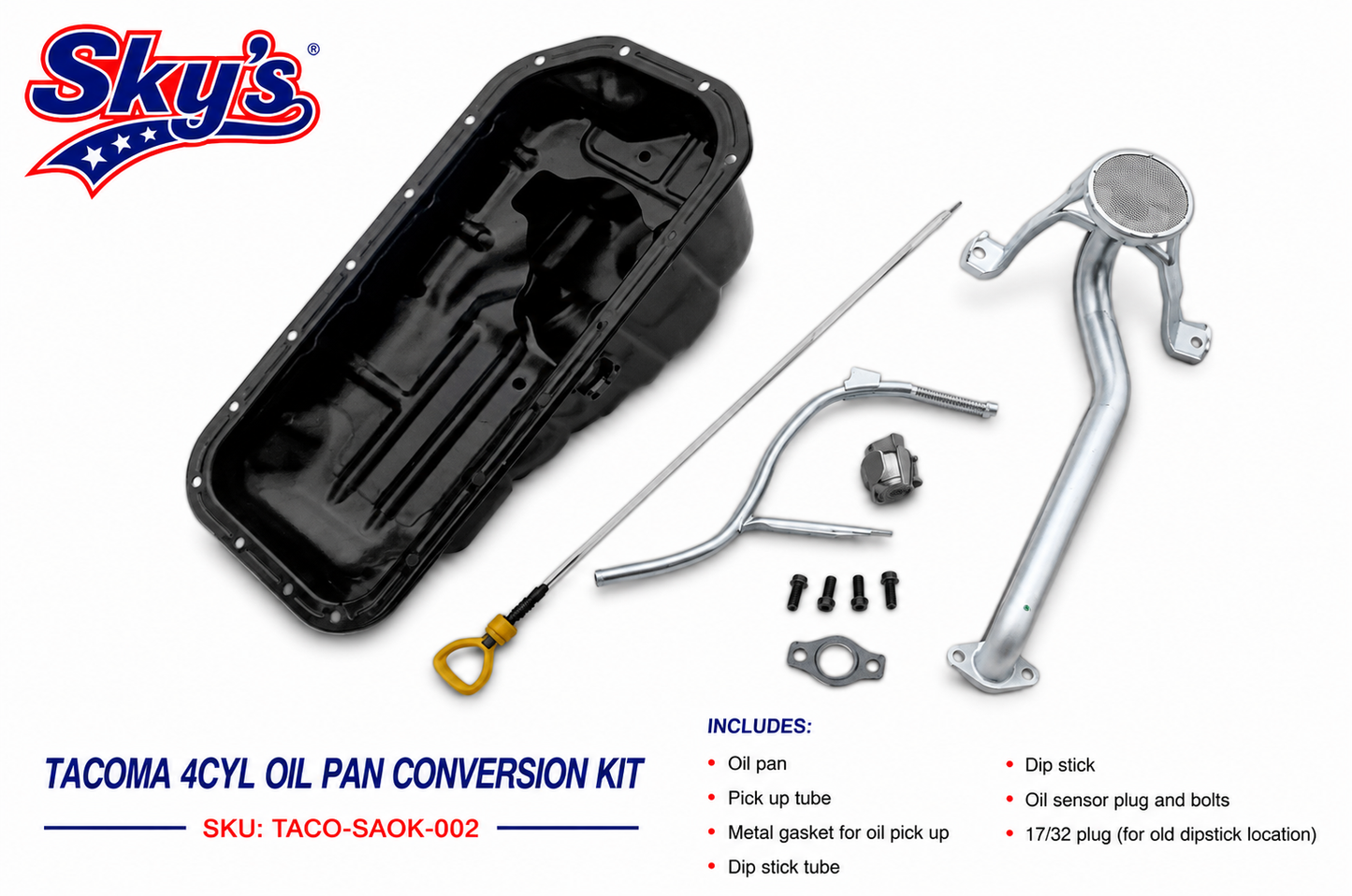 Tacoma 4cyl Oil Pan Conversion Kit