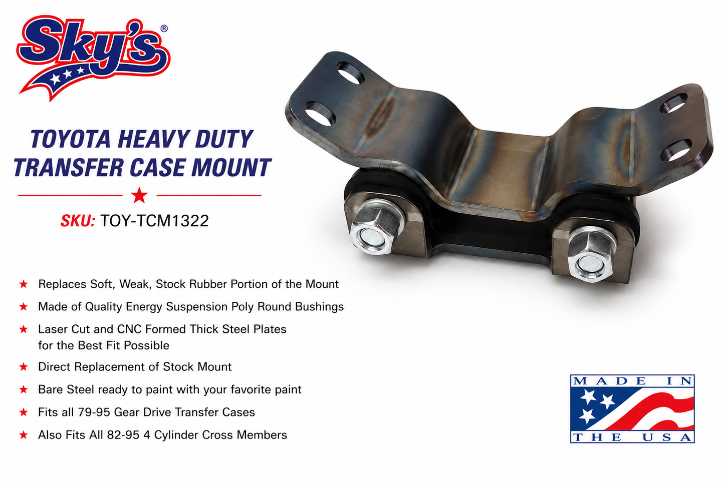 Toyota Heavy Duty Transfer Case Mount