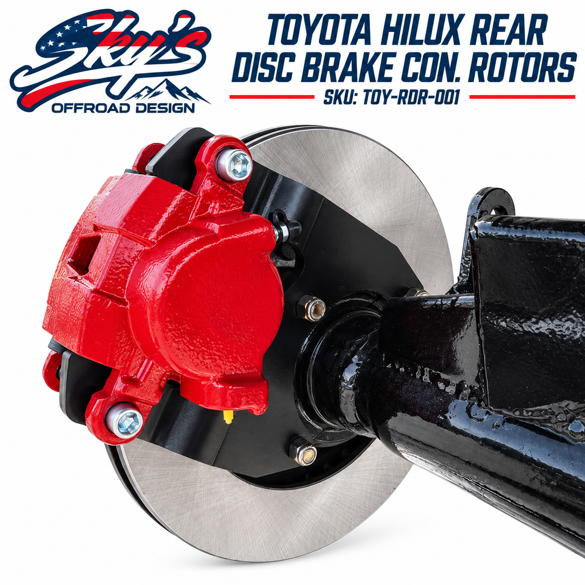 Toyota Hilux Rear Disc Brake Con. Rotors