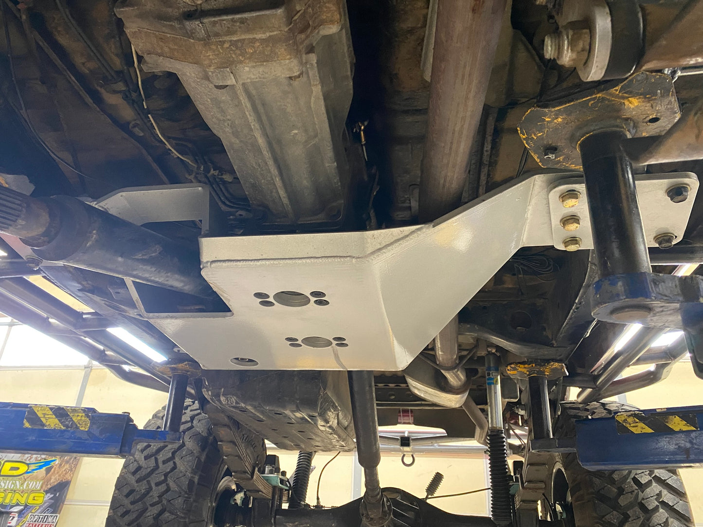 Toyota Dual Transfer Case Skid Plate Crossmember