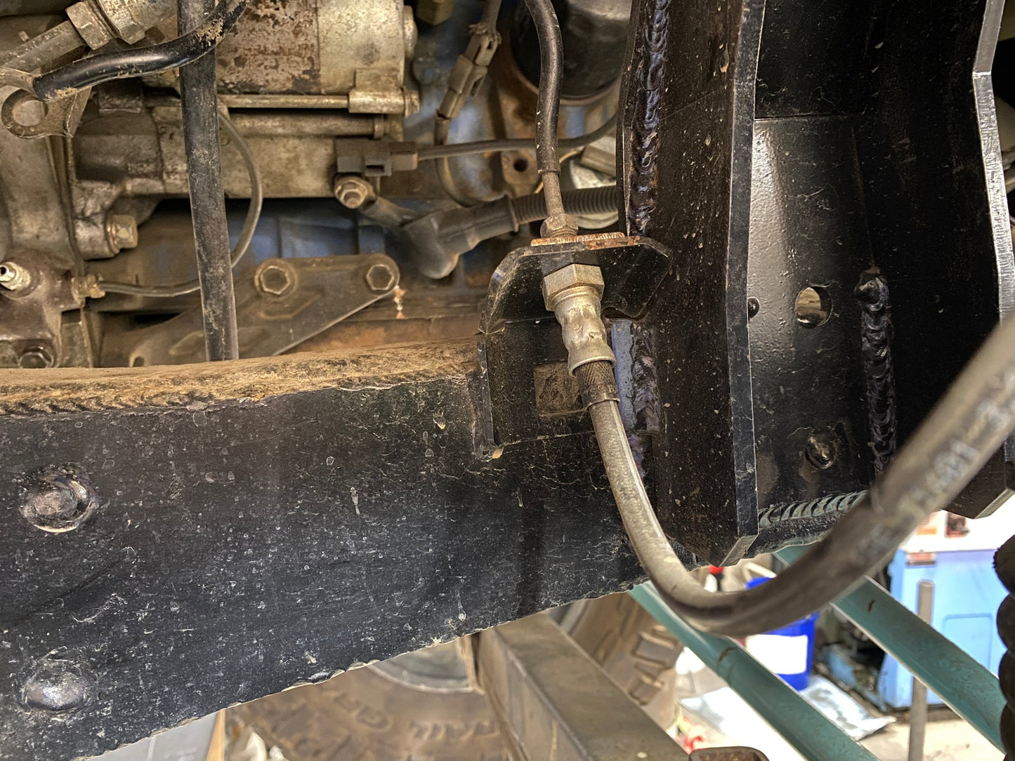 Toyota Front Brake Line Brackets