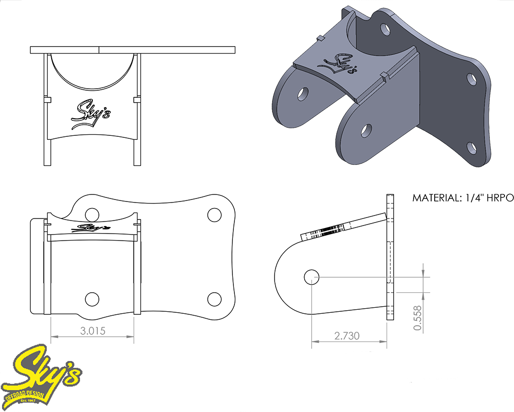 Universal Heavy Duty LS/LSX Conversion Motor Mounts