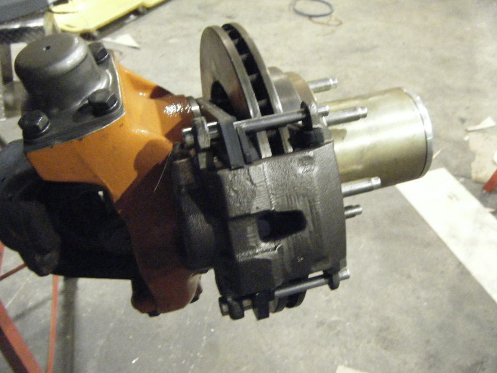 Dana 60 Kingpin Reid Knuckles and 5 Stud Steering Arms Kit