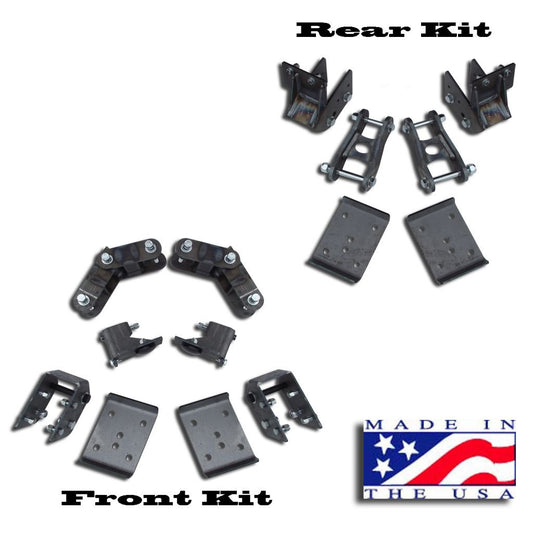 FULL Suzuki Samurai Wrangler Spring Swap Kit Front Rear.