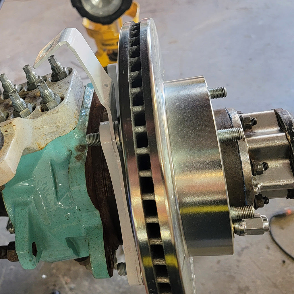 Toyota Tundra Brake Swap Brake Line Brackets