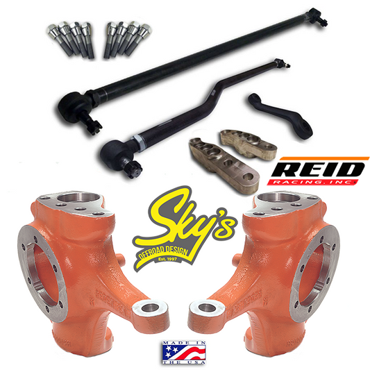 Dana 44 High Steer Kit and Reid Knuckles
