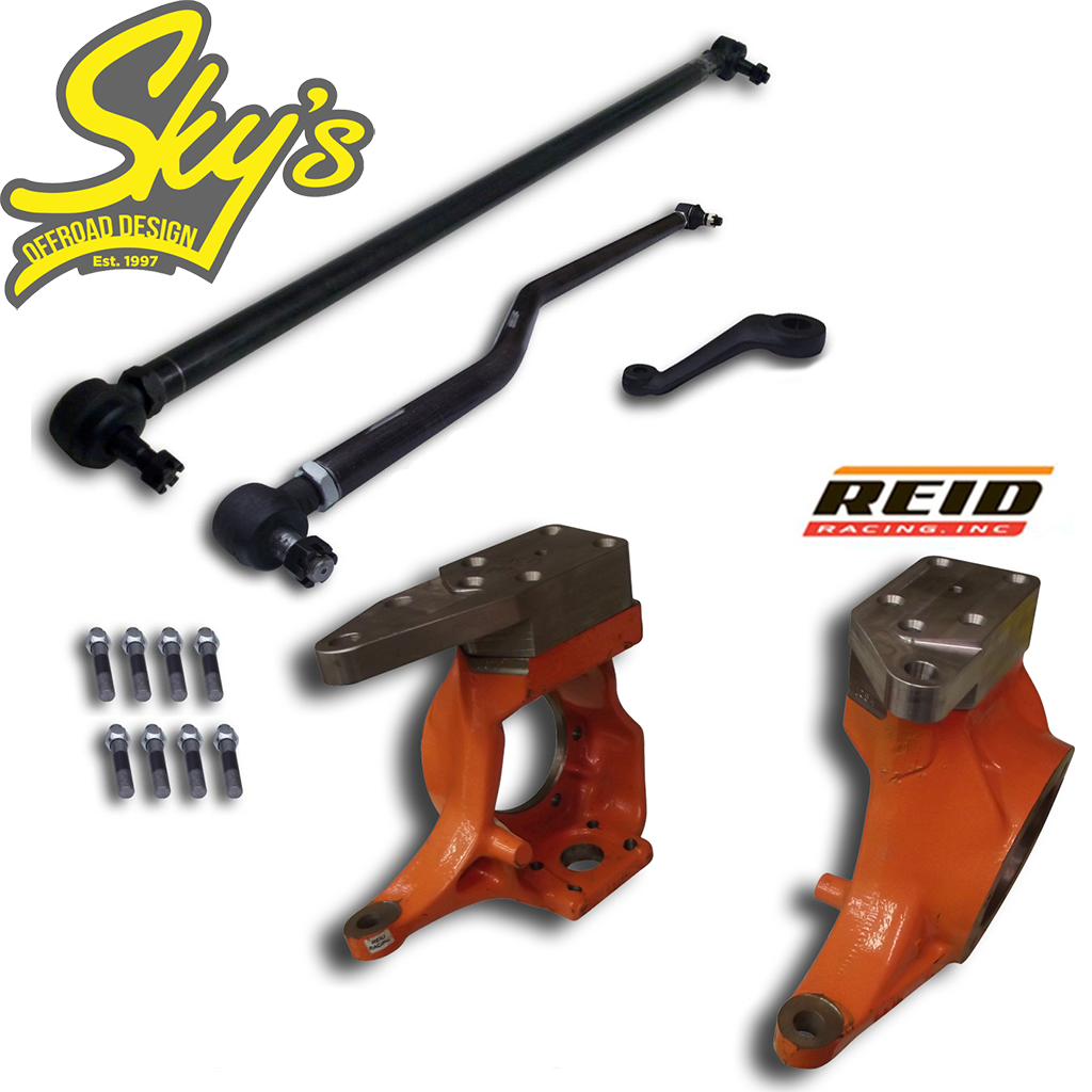 Dana 60 King Pin High Steer Kit with Reid Knuckles