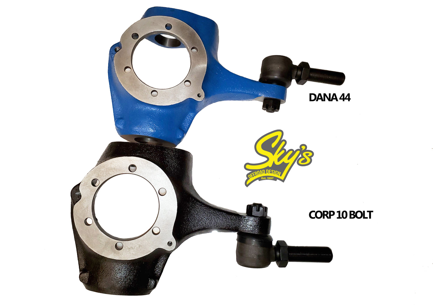 New HD 4 Stud Flat Top Dana 44 Knuckles
