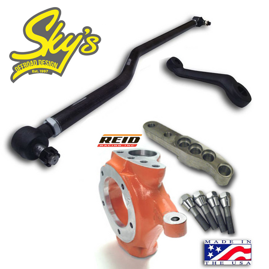 Dana 44 Crossover Steering Kit and Reid Knuckle