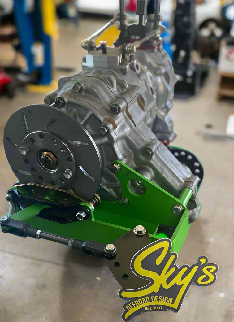 Toyota 4 Cyl Transfer Case E Brake Kit Sky's Offroad Design