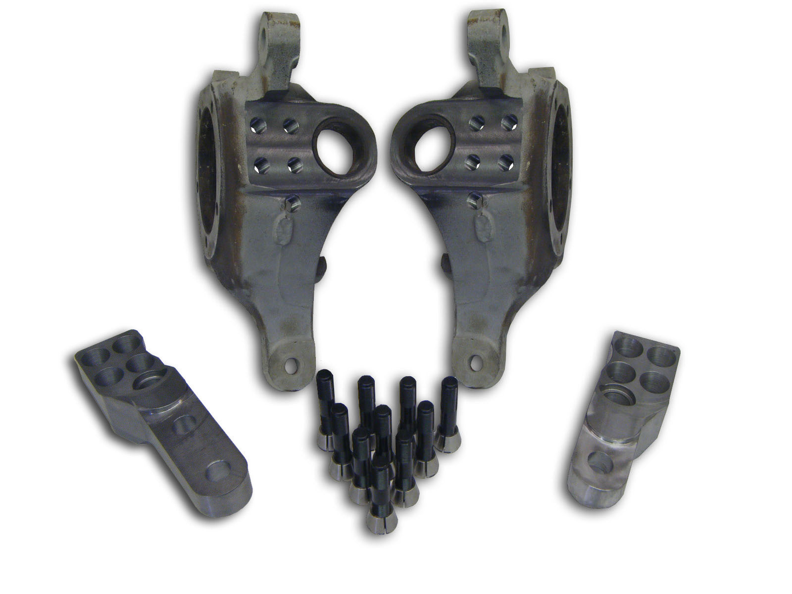 PORC Off Road 2.5" Raised Steering Block Kit For Chevy, Dodge, Ford Dana 60 Axles - 6608 3460