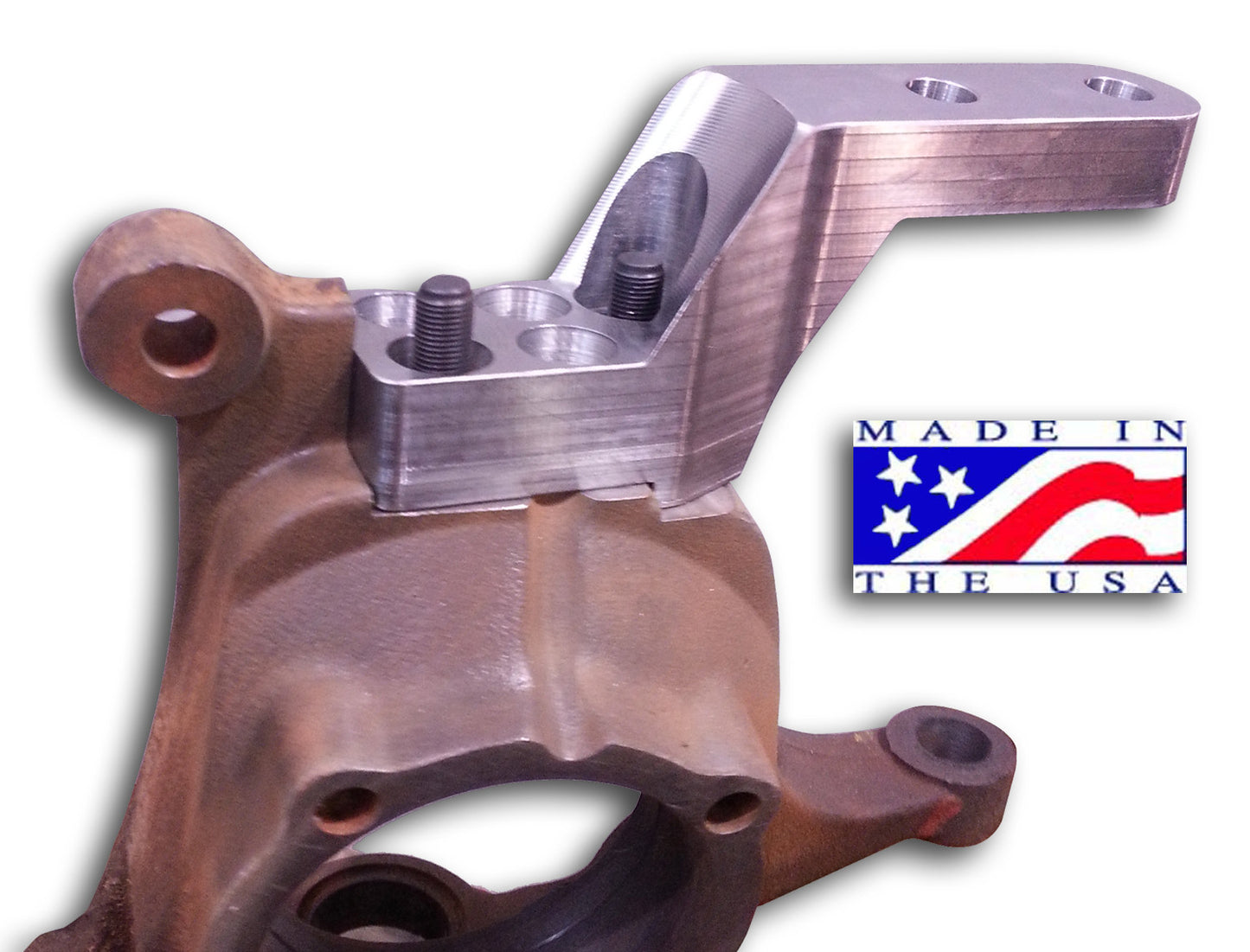 Ford Ball Joint Dana 60 Under Chevy Crossover Steering Conversion