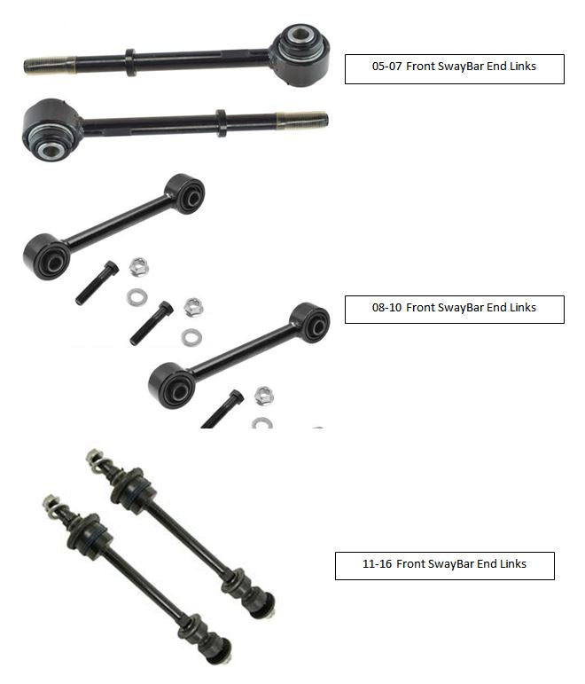 92-97 05+ Coil Spring Swap Swaybar Mounts