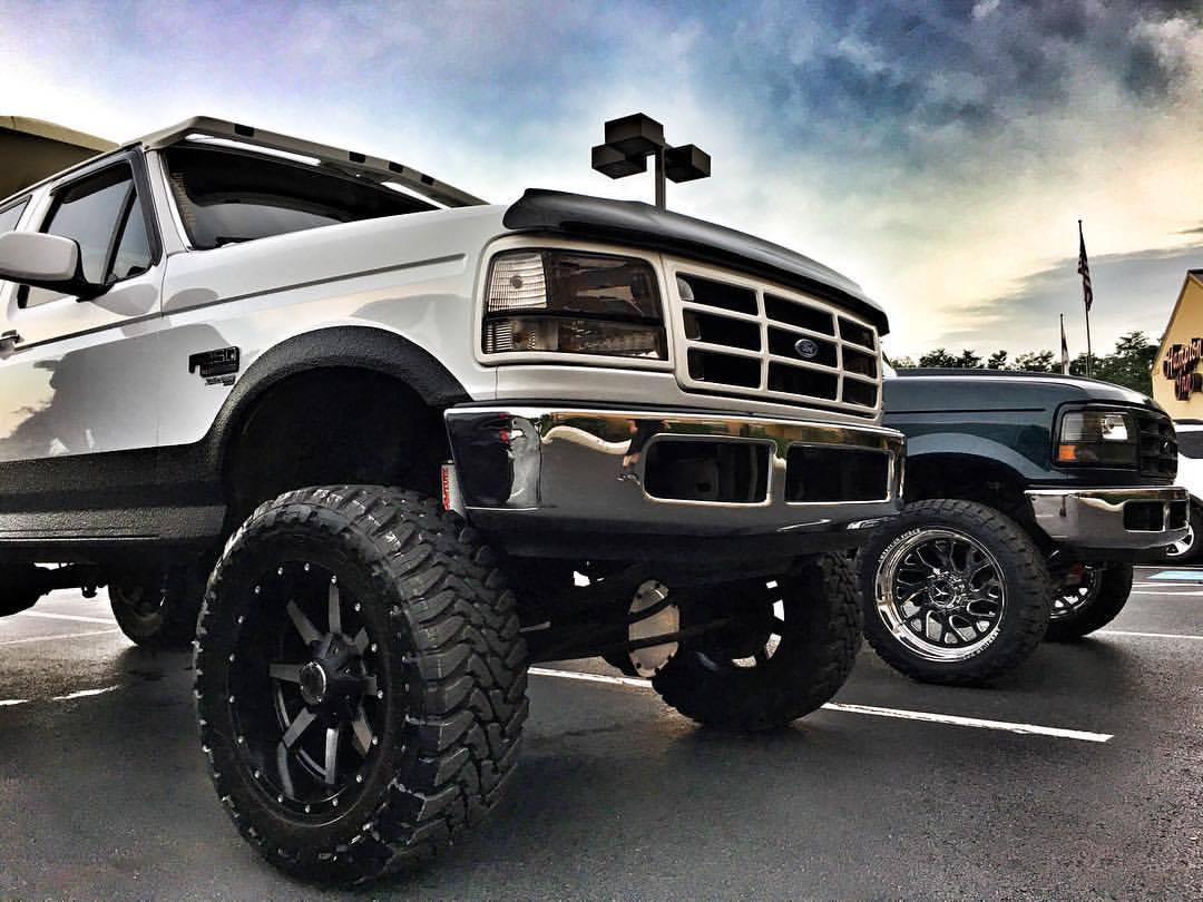 Complete Performance OBS to 08-10 SuperDuty Bumper Conversion Brackets - 1992-1997 Ford F-Series & Bronco