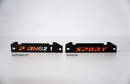 92-96 Cluster Faceplate Kit - XLT Sport - Gas