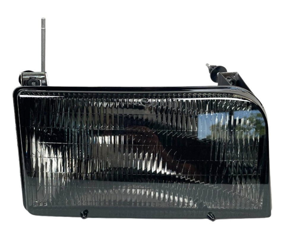Complete Performance Smoked Diffused Headlight Kit - 1992-1997 Ford F-Series & Bronco