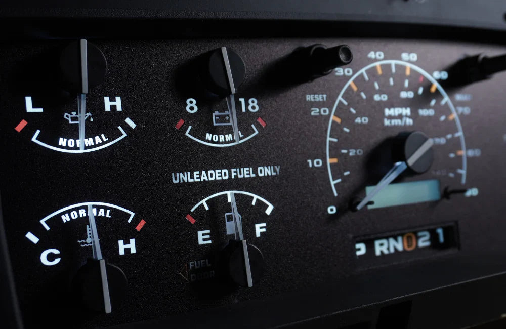 92-96 Cluster Faceplate Kit - XLT Modern - Gas