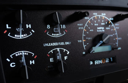 92-96 Cluster Faceplate Kit - XLT Modern - Gas