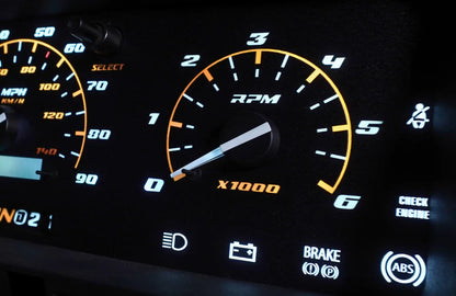 92-96 Cluster Faceplate Kit - XLT Sport - Gas