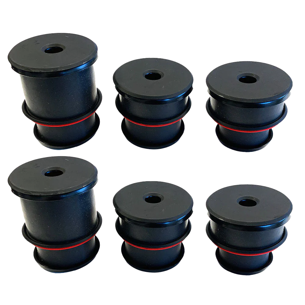 S&B Silicone Body Mount Kit for 1999-2003 Ford Super Duty 5.4L, 6.8L, 7.3L