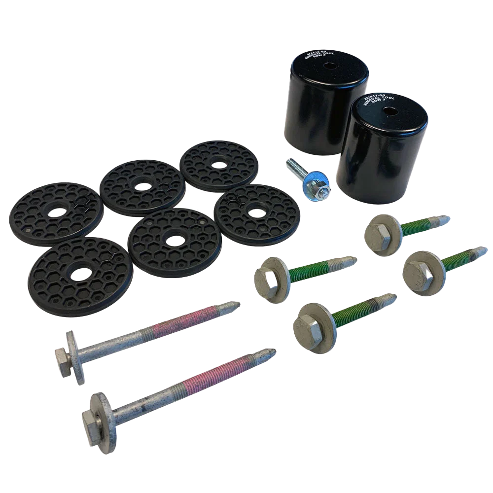 S&B Silicone Body Mount Kit for 1999-2003 Ford Super Duty 5.4L, 6.8L, 7.3L