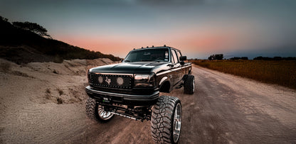 Complete Performance Paintable Headlight Bezels - 1992-1997 Ford F-Series & Bronco