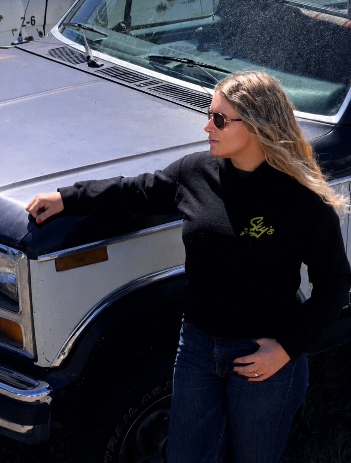 Sky's Logo Hoodies