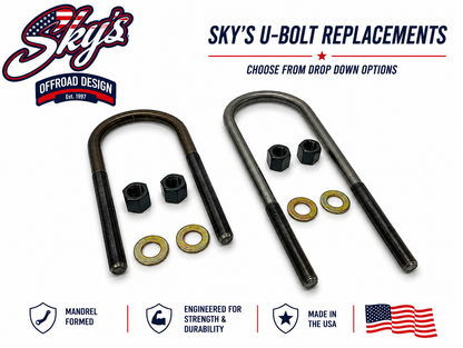 INDIVIDUAL REPLACEMENT U-BOLTS