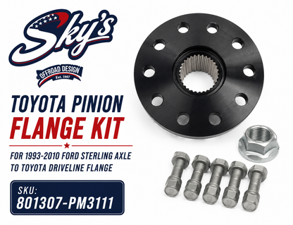 Toyota Pinion Flange Kit for 1993-2010 Ford Sterling Axle to Toyota Driveline Flange