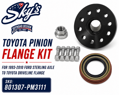 Toyota Pinion Flange Kit for 1993-2010 Ford Sterling Axle to Toyota Driveline Flange