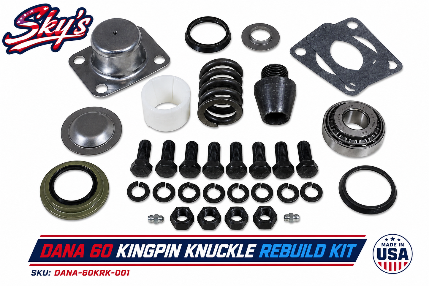 Dana 60 Kingpin Knuckle Rebuild Kit