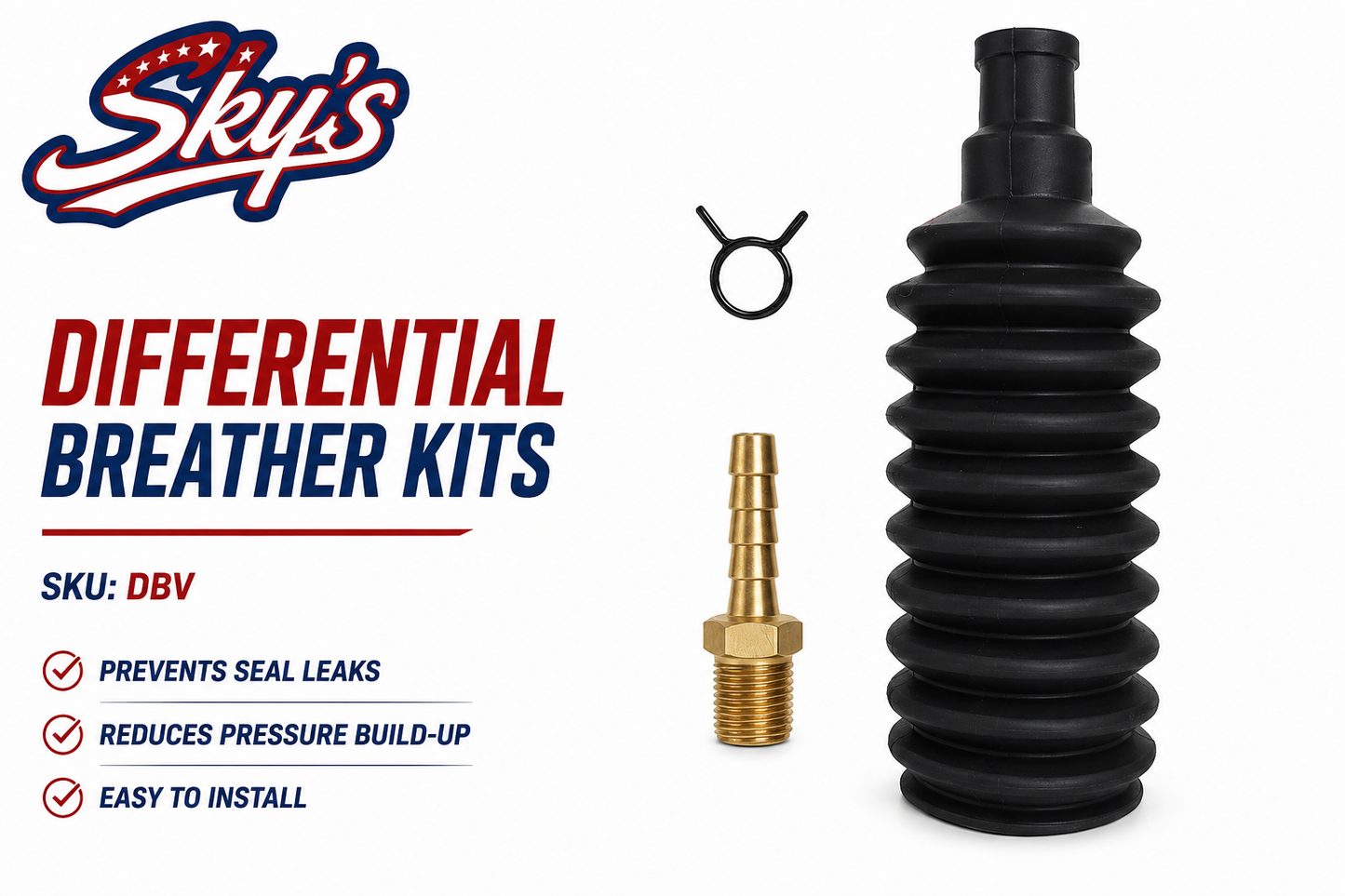 Differential Breather Kits