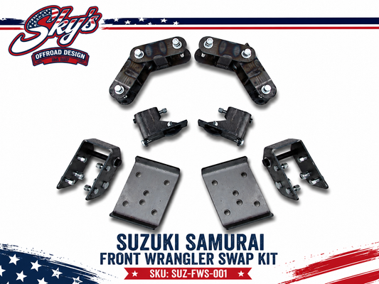 Suzuki Samurai Front Wrangler Swap Kit