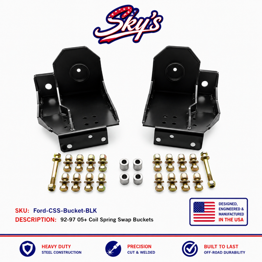 92-97 05+ Coil Spring Swap Buckets