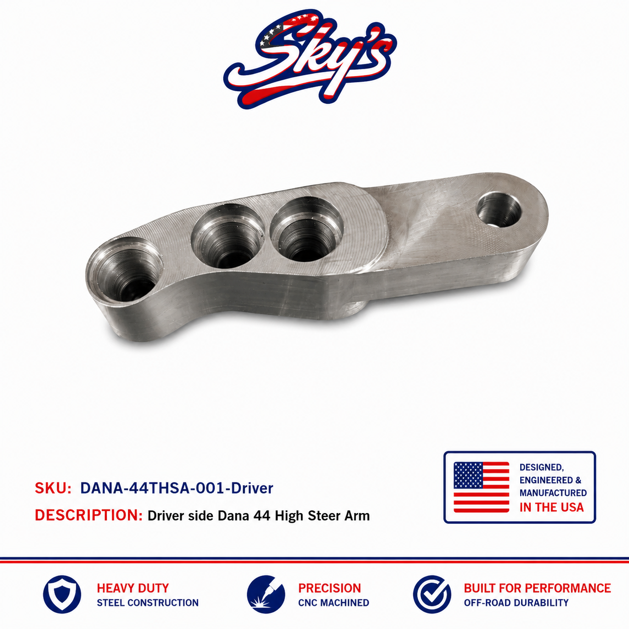 Dana 44 High Steer Arm