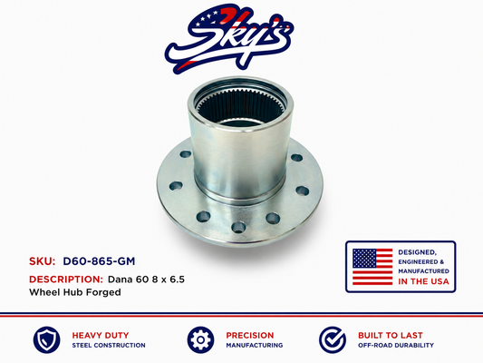 Dana 60 8 x 6.5 Wheel Hub Forged.