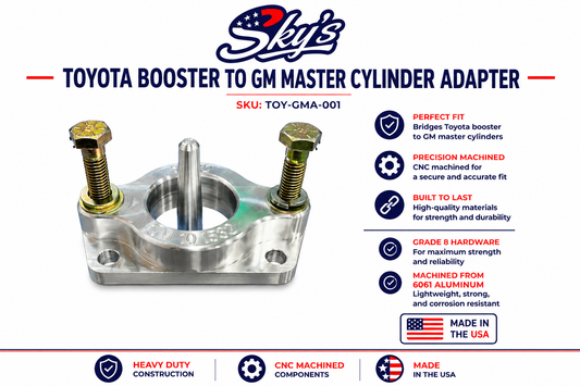 Toyota GM Master Cylinder Adapter