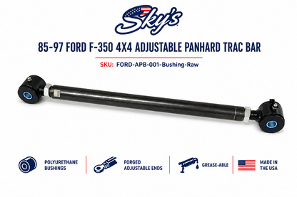 85-97 Ford F-350 4x4 Adjustable Panhard Trac Bar