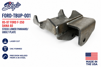 85-97 Ford F-350 Stock PanHard/Ubolt Plate