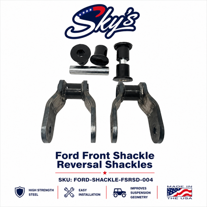 Ford Front Shackle Reversal Shackles