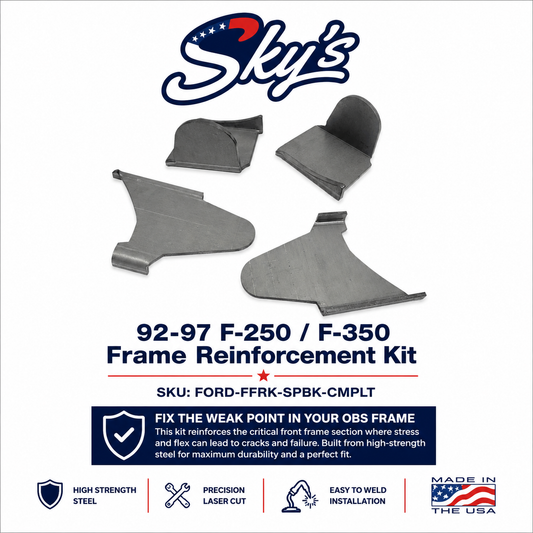 92-97 F-250 / F-350 Frame Reinforcement Kit