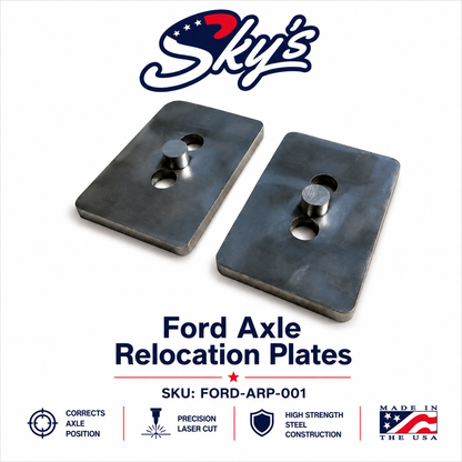 Ford Axle Relocation Plates