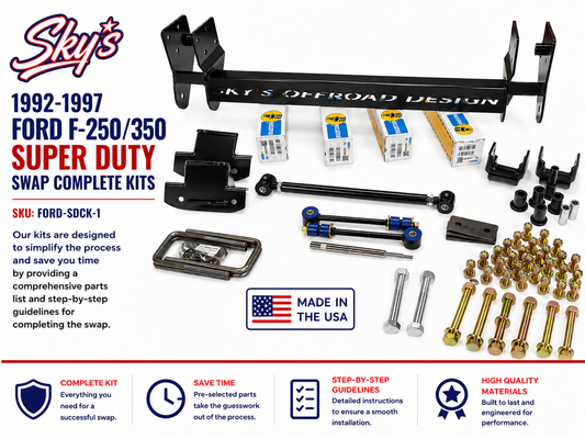 1992-1997 FORD F-250/350 Super Duty Swap Complete Kits