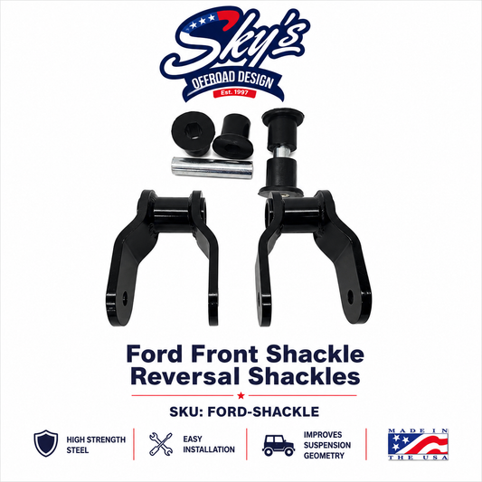 Ford Front Shackle Reversal Shackles