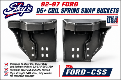 92-97 05+ Coil Spring Swap Buckets